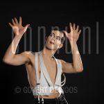 09-02-2005 Ara Halici at studio in Amsterdam, on behalf of musical Cabaret.

[keywords]Posed, Half Length, Singer, Actor[/keywords]